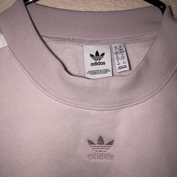 Adidas Cropped Crewneck - Picture 2 of 2